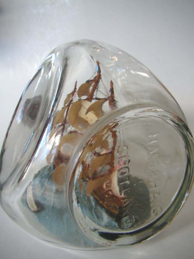 A model of the USS Constitution in a bottle made circa 1960-1970 — image 5